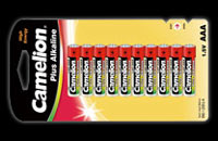 Batteries AAA (Alkaline) 10 pcs/pack